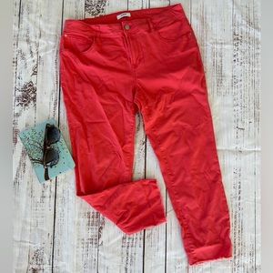 Kenzie crop ankle capri stretch twill pants. VGUC, size 12